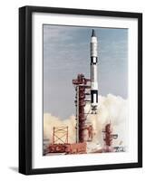 Gemini 12 Space Capsule-null-Framed Photographic Print