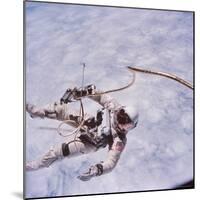 Gemini 4 Astronaut Edward H. White II Floating in Space During First American Spacewalk-James A^ Mcdivitt-Mounted Photographic Print