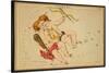 Gemini Constellation, Zodiac Sign, 1825-Science Source-Stretched Canvas