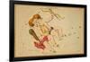 Gemini Constellation, Zodiac Sign, 1825-Science Source-Framed Giclee Print