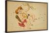 Gemini Constellation, Zodiac Sign, 1825-Science Source-Stretched Canvas