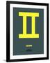 Gemini Zodiac Sign Yellow-NaxArt-Framed Art Print