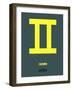 Gemini Zodiac Sign Yellow-NaxArt-Framed Art Print