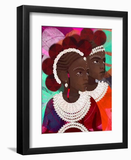 Gemini-Erin K. Robinson-Framed Art Print