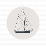 Kids Art Sail Boat 2-Gemma Bardot-Photographic Print