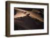 Gemsbok (Oryx Gazella) Two Walking across Sand Dunes, Aerial View. Namibia-Wim van den Heever-Framed Photographic Print