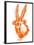 Gemsbok Spray Paint Orange-Anthony Salinas-Framed Poster