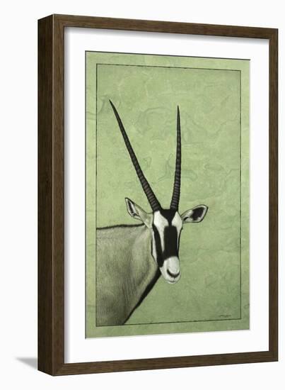 Gemsbok-James W. Johnson-Framed Giclee Print