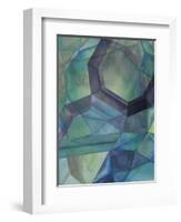 Gemstones III-Grace Popp-Framed Art Print