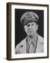 Gen. Douglas Macarthur Posing in a Serious Manner for His Portrait-null-Framed Photographic Print