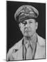 Gen. Douglas Macarthur Posing in a Serious Manner for His Portrait-null-Mounted Photographic Print