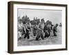 Gen. Douglas Macarthur Wades Ashore During Initial Landings at Leyte Island-null-Framed Photo