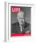 Gen. Dwight D. Eisenhower., April 16, 1945-David Scherman-Framed Photographic Print