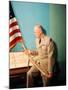 Gen. Dwight D. Eisenhower in Uniform-Francis Miller-Mounted Photographic Print