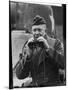 Gen. Dwight Eisenhower, Commander in Chief of the Allied Invasion Forces-Frank Scherschel-Mounted Photographic Print