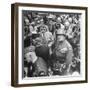 Gen. George Patton's Homecoming at End of WWII-Martha Holmes-Framed Premium Photographic Print