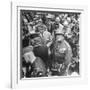 Gen. George Patton's Homecoming at End of WWII-Martha Holmes-Framed Premium Photographic Print