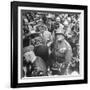 Gen. George Patton's Homecoming at End of WWII-Martha Holmes-Framed Premium Photographic Print