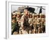 Gen. H. Norman Schwarzkopf Inspecting Troops-null-Framed Photographic Print