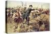 Gen John Starkat the Battle of Bennington,VT-Frederick Coffay Yohn-Stretched Canvas