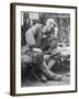 Gen. Joseph Stilwell at Headquarters During Burma Campaign-null-Framed Photographic Print