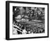 Gen Robert Wood and Col. Charles Lindbergh Speak at America First Committee Rally-William C^ Shrout-Framed Photographic Print