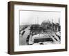 Gen View of Krupp Steel Mill on Water-null-Framed Photographic Print