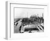 Gen View of Krupp Steel Mill on Water-null-Framed Photographic Print