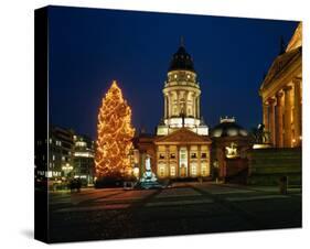 Gendarmenmarkt, Berlin Germany-null-Stretched Canvas