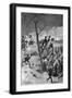 Gendarmes Charging the Rioters in the Place Des Grand Sablons, Brussels, Belgium, 1902-G Amato-Framed Giclee Print