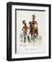 Gendarmes De La Garde Du Roi, 1814-15-Eugene Titeux-Framed Giclee Print