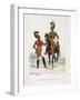 Gendarmes De La Garde Du Roi, 1814-15-Eugene Titeux-Framed Giclee Print