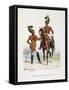 Gendarmes De La Garde Du Roi, 1814-15-Eugene Titeux-Framed Stretched Canvas