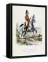 Gendarmes De La Garde Du Roi, Commandant D'Escadron, Petite Tenue, 1814-15-Eugene Titeux-Framed Stretched Canvas