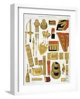 Gendarmes De La Garde Du Roi, Insignia-Eugene Titeux-Framed Giclee Print