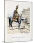 Gendarmes De La Garde Du Roi, Trumpeter, 1814-15-Eugene Titeux-Mounted Giclee Print