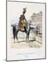 Gendarmes De La Garde Du Roi, Trumpeter, 1814-15-Eugene Titeux-Mounted Giclee Print