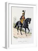 Gendarmes Des Chasses, 1815-30-Eugene Titeux-Framed Premium Giclee Print