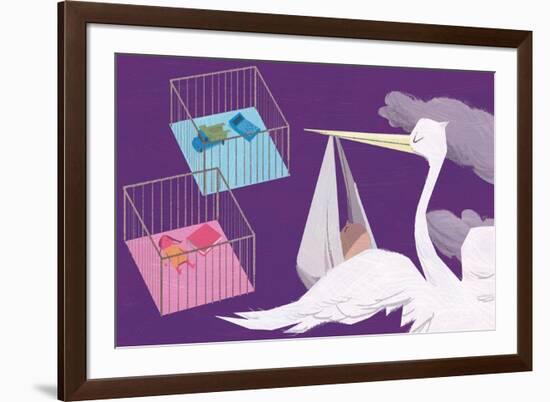 Gender Roles-A Richard Allen-Framed Giclee Print