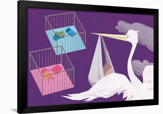 Gender Roles-A Richard Allen-Framed Giclee Print