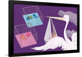 Gender Roles-A Richard Allen-Framed Giclee Print