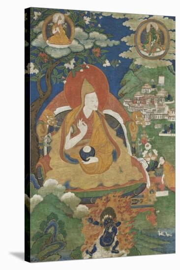 Gendün Drup, 1er Dalaï-Lama (1391-1474)-null-Stretched Canvas