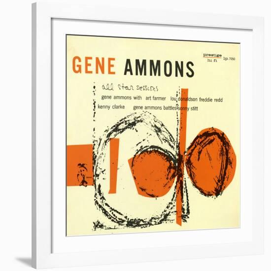 Gene Ammons - All-Star Sessions-null-Framed Art Print