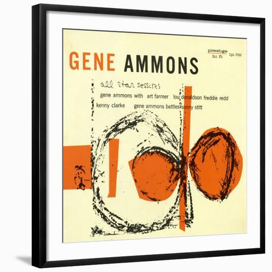 Gene Ammons - All-Star Sessions-null-Framed Art Print