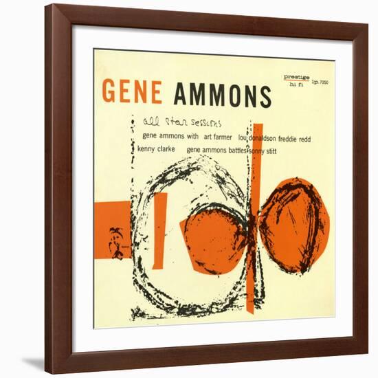 Gene Ammons - All-Star Sessions-null-Framed Art Print