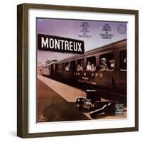 Gene Ammons and Friends in Montreux-null-Framed Art Print