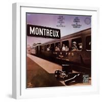 Gene Ammons and Friends in Montreux-null-Framed Art Print