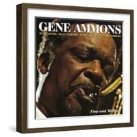 Gene Ammons - Fine and Mellow-null-Framed Art Print