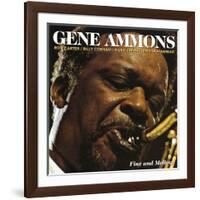 Gene Ammons - Fine and Mellow-null-Framed Art Print