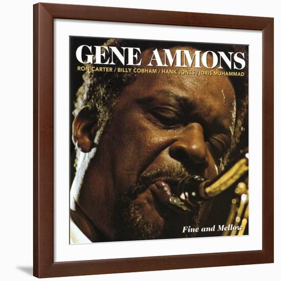 Gene Ammons - Fine and Mellow-null-Framed Art Print